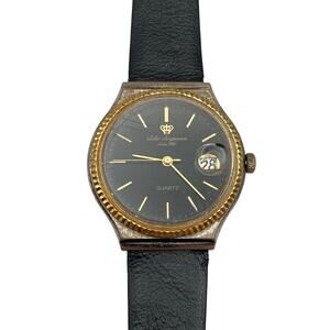 VTG Jules Jurgensen Mens Dress Watch 35mm - Fresh Battery - Adjustable Band